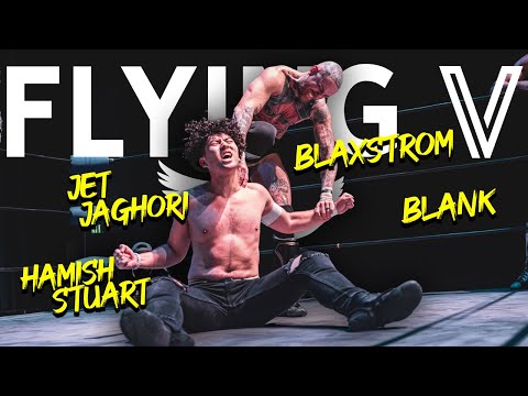 Flying V Fights: Pro Wrestling - [FULL MATCH] Jet Jaghori & Hamish Stuart vs BLANK & Blaxstrom