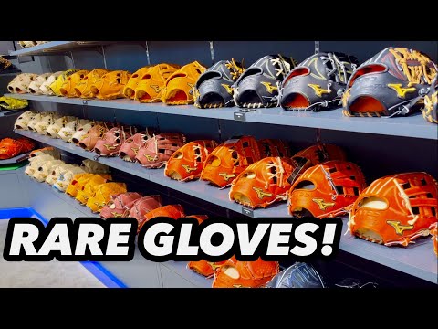 Visiting Baseball Glove Shops in Japan!