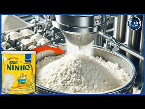 How MILK POWDER is made - Industrial Manufacturing Process - How MILK POWDER is PRODUCED