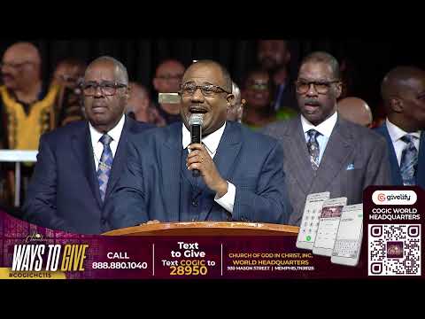 Wednesday Evening Service of the COGIC 115th Holy Convocation