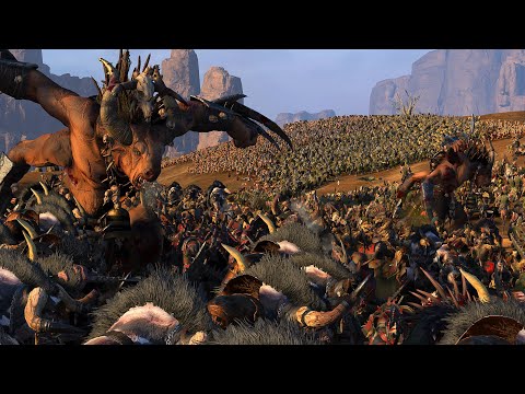 BEASTMEN vs GREENSKINS