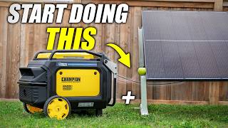 Stop Buying BIG Gas Generators! - Is Hybrid Solar the New Solution?