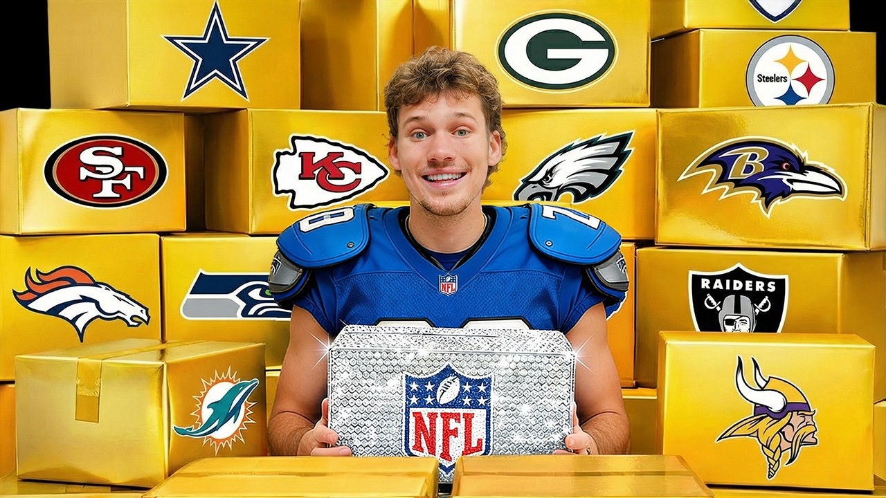 Opening $10,000 NFL Mystery Box!
