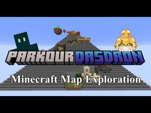 Insane Parkour Adventure in Minecraft Map!!