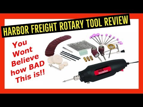Harbor Freight Rotary Tool / Drill Master Rotary Tool Kit Review