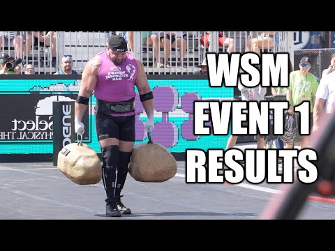WORLD'S STRONGEST MAN | EVENT 1 RESULTS 2024