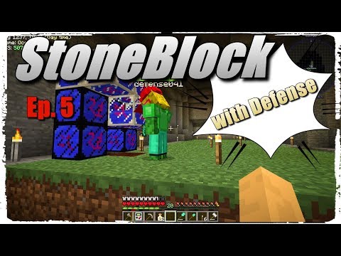 StoneBlock - Ep. 5 - Nether and grass