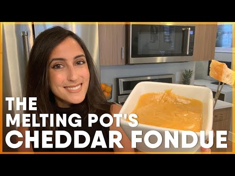 The Melting Pot's Cheddar Fondue