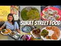 Best SURAT Street Food Locho Eggs Undhiyu Aloo Puri More 4K