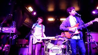 Surfer Blood - "Catholic Pagans" (Live at The Echo in Los Angeles  11-27-09)
