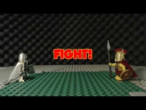 Spartan Warrior vs Templar - Epic Battle [DIRTY]