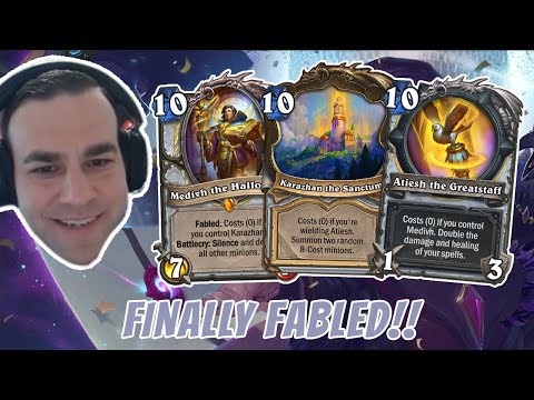 The Priest Fabled is NUTTY in Arena!!! - Hearthstone Arena
