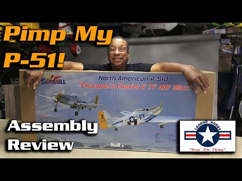 Seagull Models/Legend Hobby P-51 Custom Olive Grey version Build Review | HobbyView