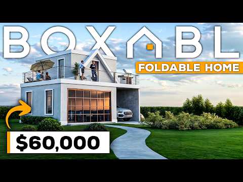 BOXABL Foldable Prefab Homes: $60K Instant Modular Home Factory Tour & Overview!