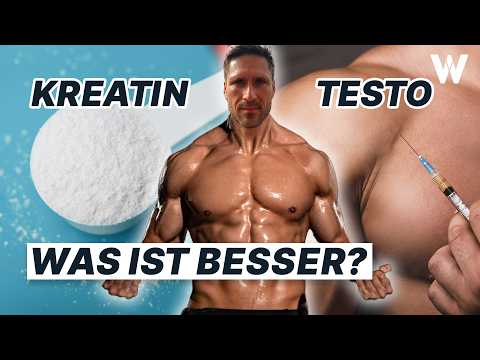 Kreatin vs. Testosteron: Was bringt mehr für den Muskelaufbau?
