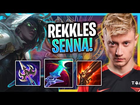 REKKLES TRIES SOME SENNA! | T1 Rekkles Plays Senna Support vs Ashe!  Season 2023