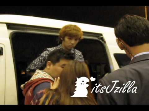 121004 HongKi FTISLAND back to Korea @Suwannaphumi Airport