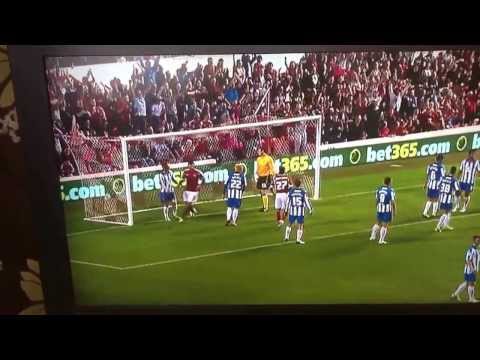 Nottingham forest v Hartlepool 3-1  league cup 1st round 6th August 2013