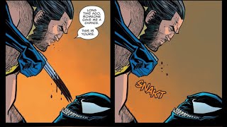 Wolverine Teaches Venom a lesson
