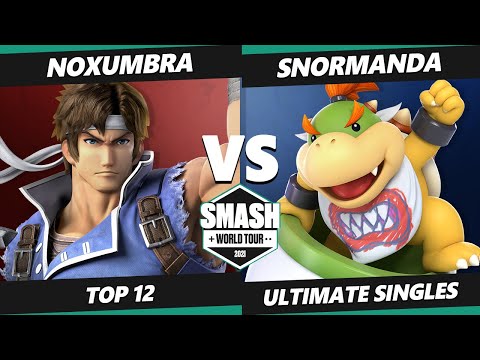 SWT EU RF Top 12 - Noxumbra (Richter) Vs. Snormanda (Bowser Jr) SSBU Ultimate Tournament