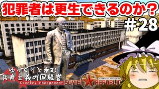 【Workers & Resources: Soviet Republic】#28 ゆっくりと歩む共産主義の国経営【ゆっくり実況】