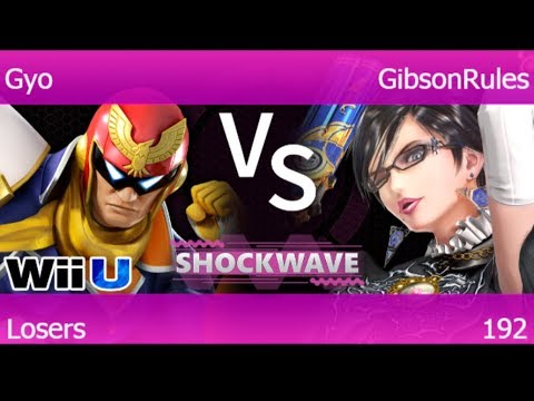 SW 192 - Gyo (C Falcon, Corrin) vs GibsonRules (Bayonetta) Losers - Smash 4