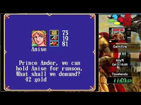 SNES Super Stars 2018 [152] - Gemfire (Any%) by Tavetendo