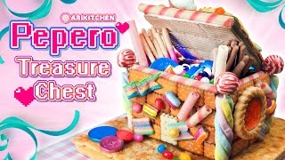 노오븐 빼빼로데이 보물상자 만들기! How to Make Pepero Treasure chest! - Ari Kitchen