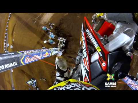 GoPro: Bryce Hudson Moto X Step Up Gold Run - Summer X Games 2013 Brazil