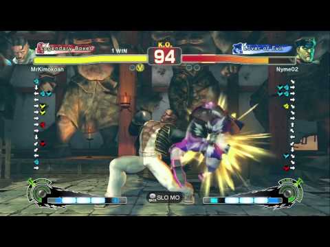 SSFIVAE : E.B. M.Bison (Nyme02) vs Dudley (MrKimokoan)