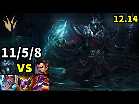 Karthus Jungle vs Xin Zhao - KR Master | Patch 12.14