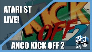 Atari ST LIVE! ITVB Vs Anco Kick off 2 + Sensible + A8 Games