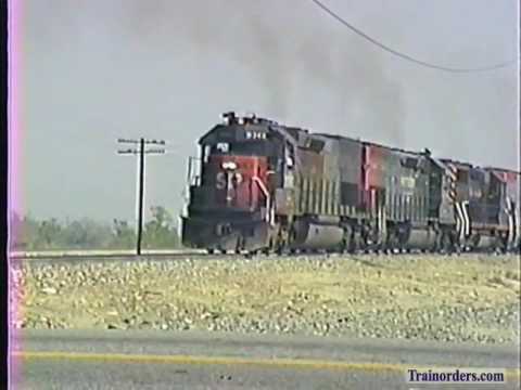 Classic Railroad Series 117 - SP on Cajon Pass March 1990