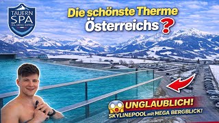 Skylinepool mit Alpenblick  💦🏔️  Tauern SPA Kaprun Test