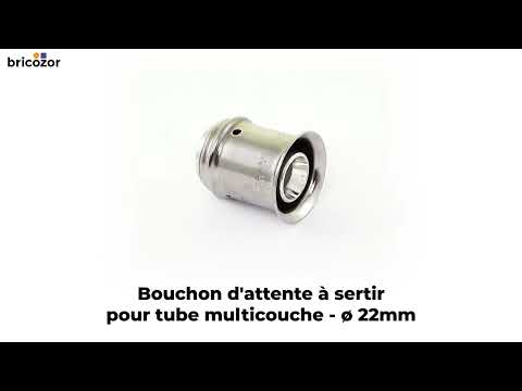 Bouchon d'attente à sertir - pour tubes multicouche MULTITUBO
