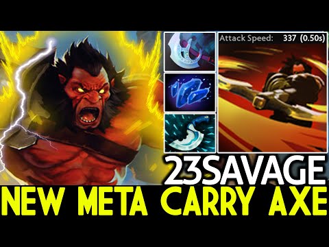 23SAVAGE [Axe] New Meta Carry with Aghanim Shard Dota 2