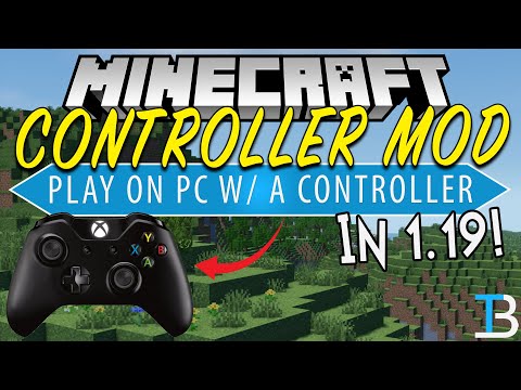 How To Play Minecraft with A Controller on PC (Java Edition 1.19)