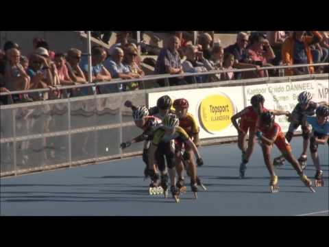 Scholieren boys 1000m inline B finale Grand Prix 2016