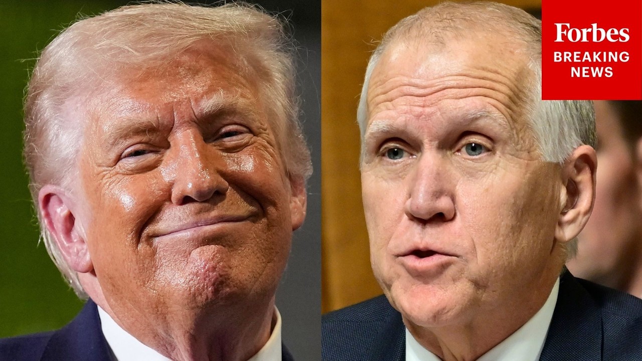 Video | 'I'm Cautiously Optimistic': Thom Tillis Reacts To President Trump's Iran Peace Deal