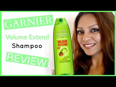 Garnier Fructis Volume Extend Shampoo REVIEW Video