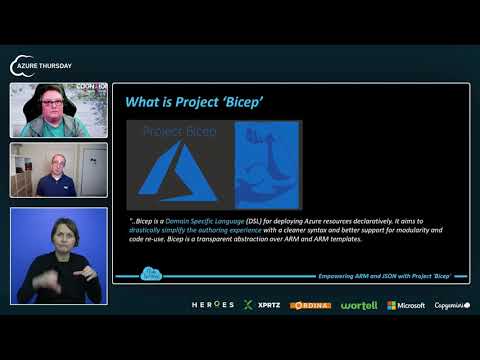 Empowering ARM and JSON with Project 'Bicep' -  Esther Barthel & Freek Berson