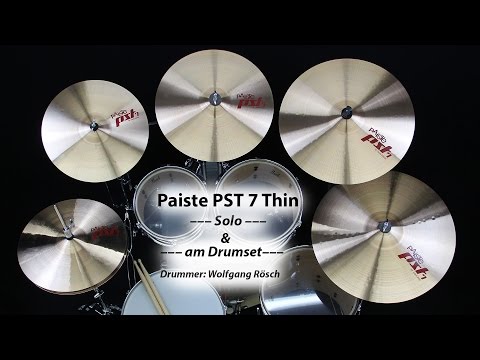 Music nStuff: Paiste PST7 Thin/Light Cymbals