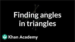 Triangle Angle Example 2