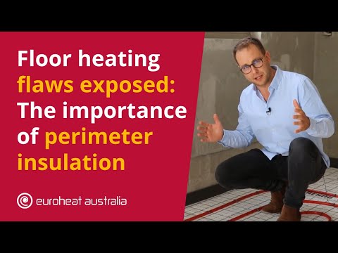 Floor heating flaws exposed: The importance of proper perimeter insulation