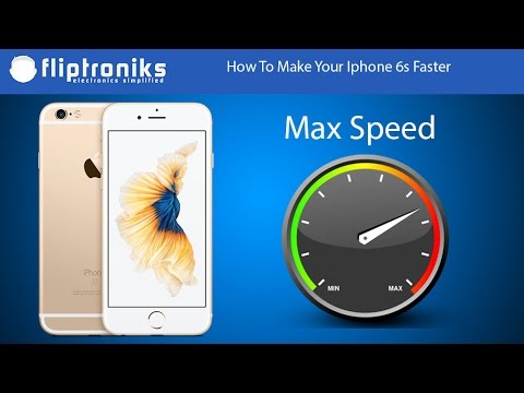 Iphone 6s: How To Make It Faster (Max Speed) - Fliptroniks.com