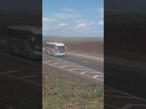 Ônibus Da Andorinha Número 6167 Em Uraí - Paraná - Brasil