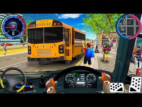 School Bus Coach Driver - Android Gameplay