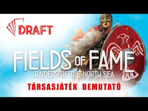 Raiders of the North Sea: Fields of Fame társasjáték bemutató - :: Draft :: Társasjáték vlog