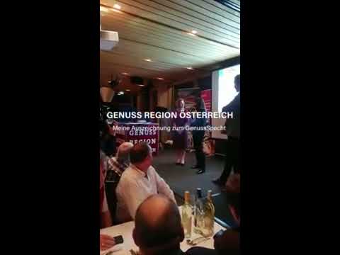 Auszeichnung GenussSpecht GRÖ 2019 - Tatjana Rasbortschan