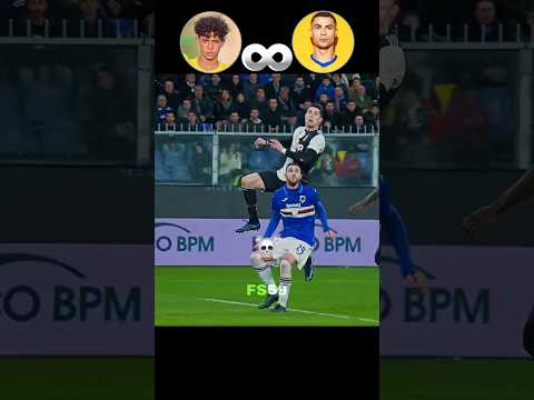 Ronaldo Jr ∞ Cristiano Ronaldo DNA Test🔥☠️ #footballshorts #football #shorts